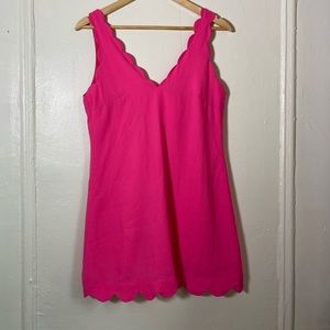 hot dress with V back